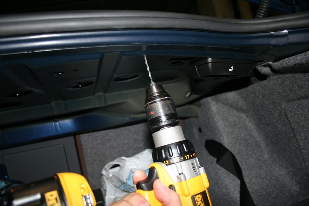 DIY trunk mounted grocery bag hooks BimmerFest BMW Forum